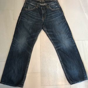 Men’s Silver “Gordie” Jeans 34 x  30